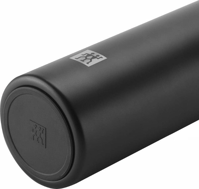 ZWILLING Thermo Travel Bottle – 450 ml | Double-Wall Insulated, Leak-Proof, Black
