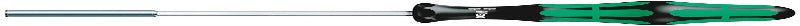 Wera 810/1 Bit-Handhalter Mit Sprengring, 1/4 Zoll X 120 Mm, 05051005001, Silber