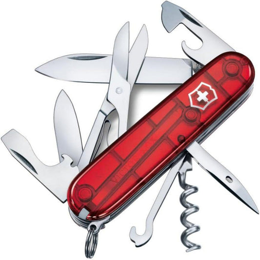 VICTORINOX Climber Swiss Army Knife – 14-in-1 Multitool Pocket Knife