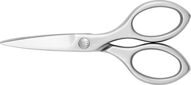 ZWILLING TWIN Select Household Scissors – 18 cm, Stainless Steel, Matte Silver