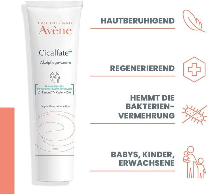  AVENE Cicalfate+ Acute Care Cream 100ml, 