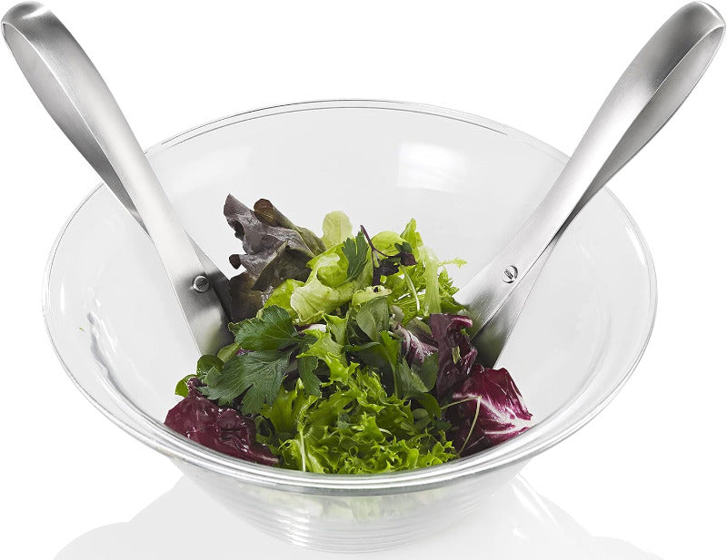 ADHOC SG10 Curve Salad Servers – 2-Piece Set | Stainless Steel
