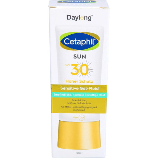 CETAPHIL Sun Daylong SPF 30 Sensitive Gel-Fluid for Face - 50ml