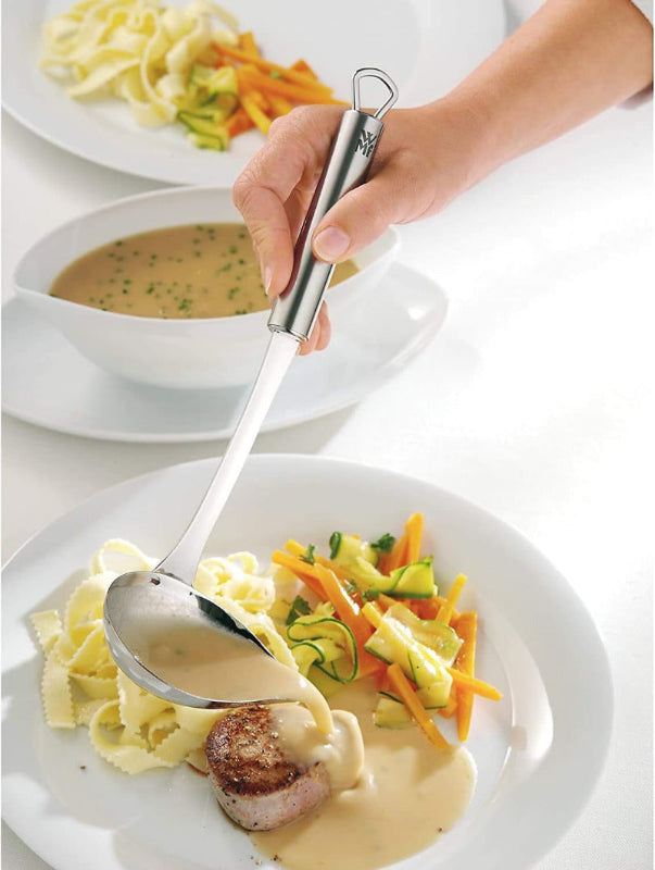 WMF Profi Plus Sauce Ladle – 28 cm with Pouring Lip
