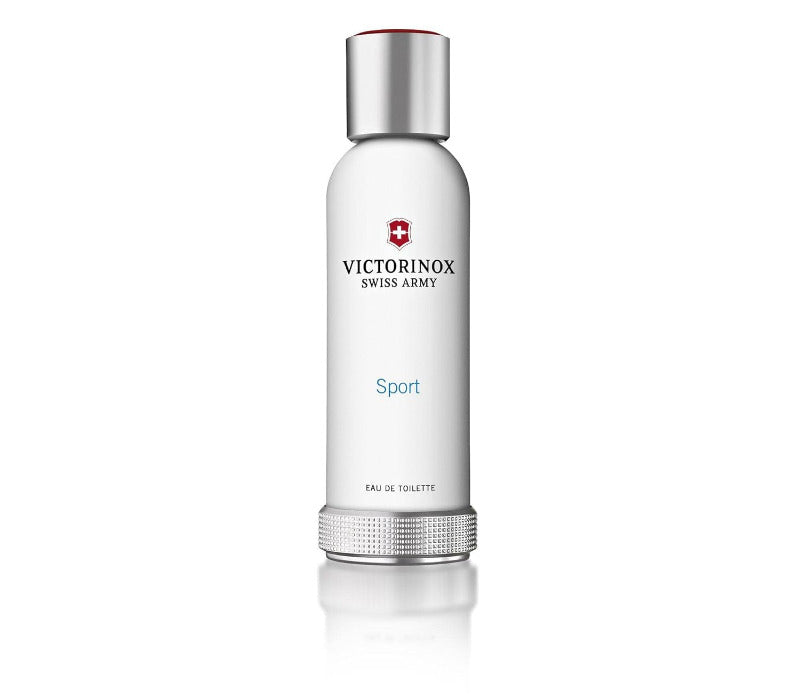 VICTORINOX Swiss Army Sport Eau De Toilette for Men – Fresh Aquatic Scent with Lavender & Cedarwood, 100ml