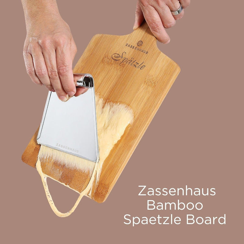 ZASSENHAUS Eco Line Spätzle Board – Bamboo | 16 x 34 x 0.9 cm (Model KP0000054231)