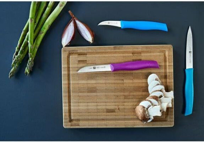 ZWILLING Twin® Grip Knife Set – 3-Piece | Precision Kitchen Knives with Ergonomic Handles, German Stainless Steel