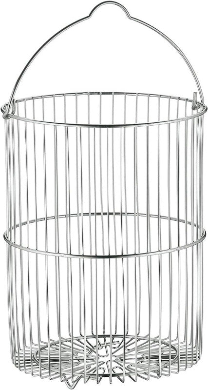 WMF Asparagus Pot – 5L Tall Steamer with Glass Lid with Insert for Pasta & Vegetables
