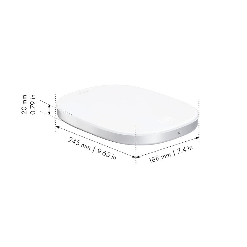 ZWILLING ENFINIGY Digital Kitchen Scale – Precision Meets Elegance