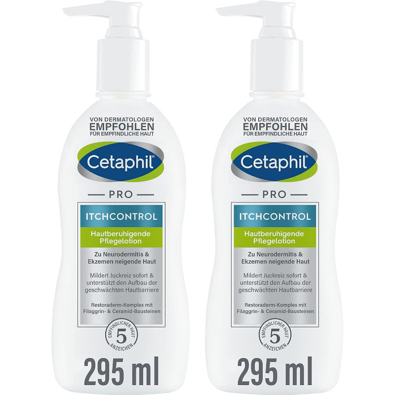 CETAPHIL PRO ItchControl Soothing Body Lotion – 2 x 295ml