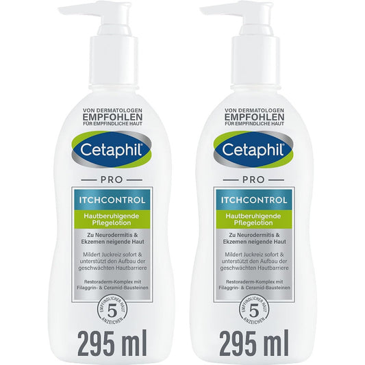 CETAPHIL PRO ItchControl Soothing Body Lotion – 2 x 295ml