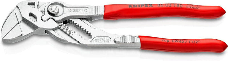 KNIPEX Pliers Wrench 86 03 250 – Chrome-Plated, 250 mm, Adjustable Up to 52 mm
