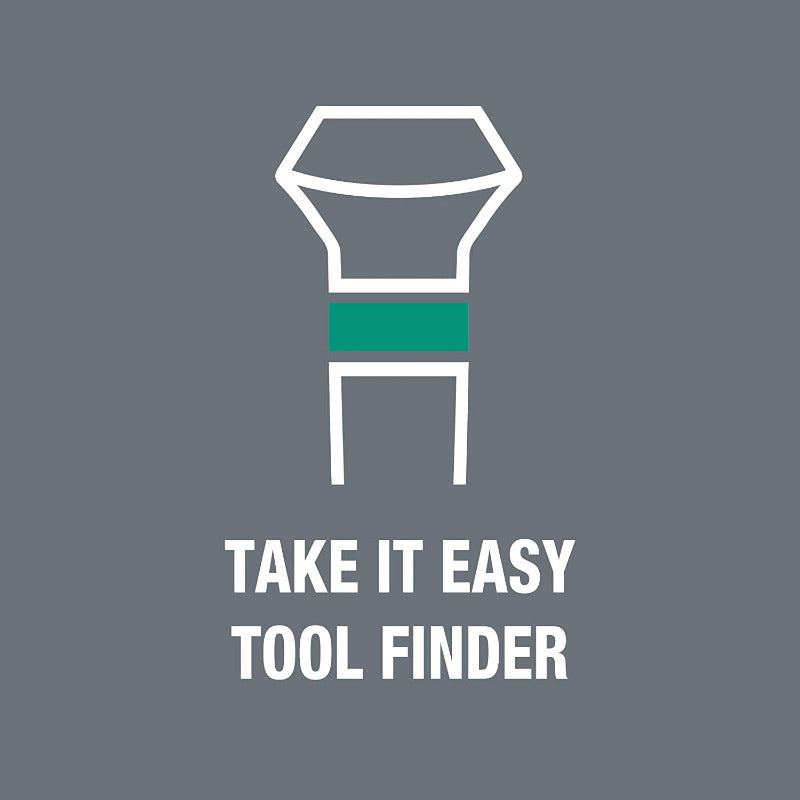 WERA 2035/6A Kraftform Micro Screwdriver Set – 6‑Piece with Rack (05118150001)