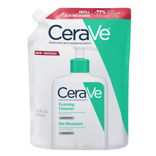 Cerave Foam Facial Clean Refill Pouch