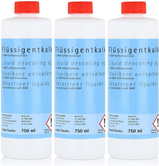 WMF Liquid Descaler 750 ml (3-Pack) – For WMF Coffee and Espresso Machines