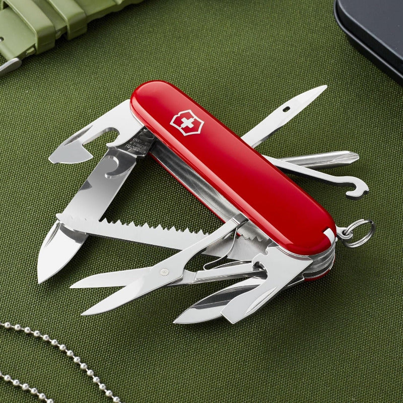 VICTORINOX Fieldmaster Swiss Army Knife – 15-Function Multitool Pocket Knife