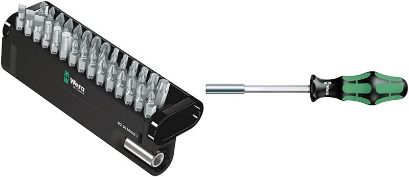 Wera Bit-Sortiment, Bit-Check 30 Metal 1, 30-Teilig, 05057434001