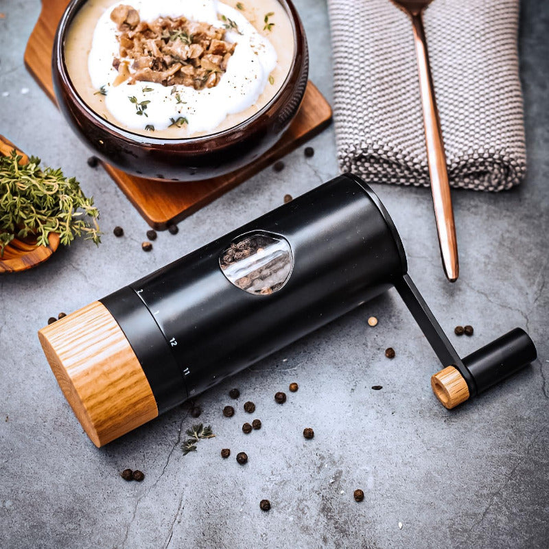 ADHOC MP53 PowerMill Gear Pepper or Salt Mill – Ceramic Grinder