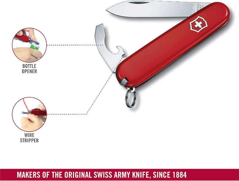 Victorinox Bantam Swiss Army Knife – 8-Function Pocket Multitool