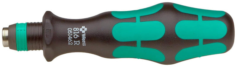 Wera 810/1 Bit-Handhalter Mit Sprengring, 1/4 Zoll X 120 Mm, 05051005001, Silber