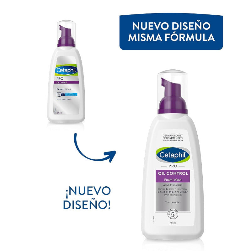 CETAPHIL Pro Oil Control Foam Wash – 236ml