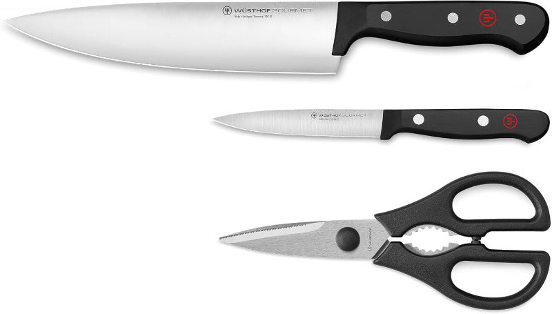 WÜSTHOF Gourmet Messerset Mit 4 Artikeln, Schwarz