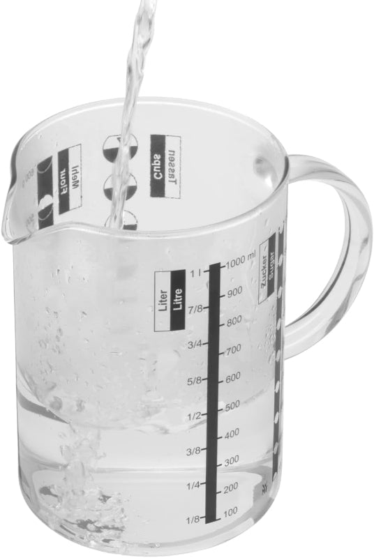 WMF Gourmet Measuring Jug 1L Heat-Resistant Glass