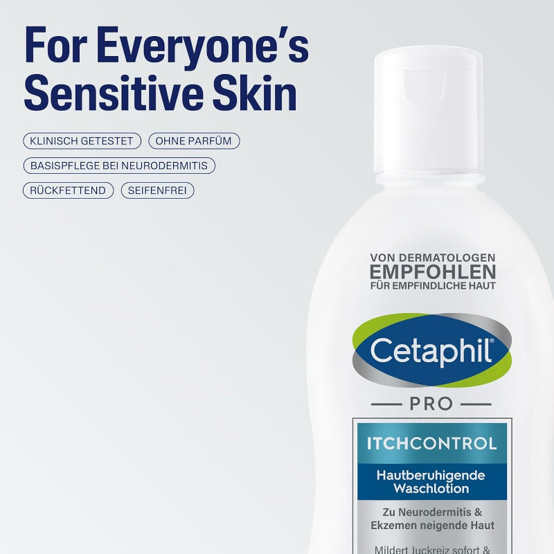 CETAPHIL Pro Itchcontrol Soothing Wash – 295ml