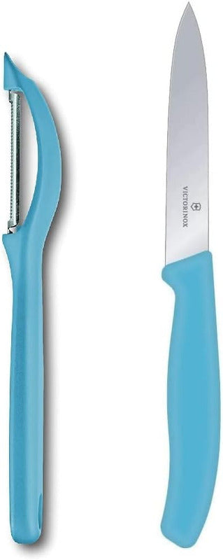VICTORINOX Universal Swivel Peeler – Dual-Edged Serrated Blade for Fruits & Vegetables – Swiss Made – Limited Edition Cool Grey