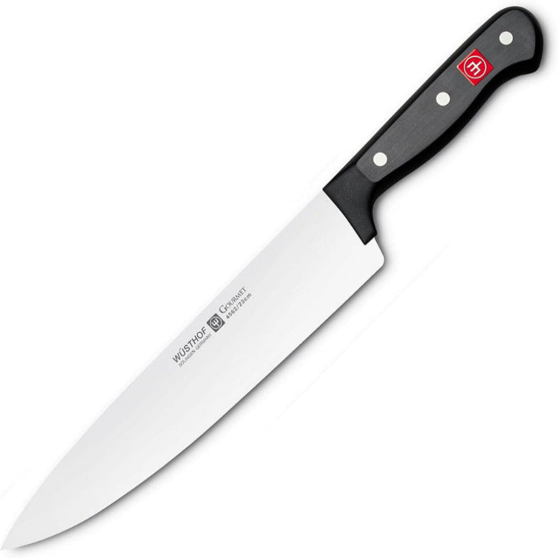 WÜSTHOF Gourmet Chef’s Knife 20 cm – Precision German Blade, Black Handle