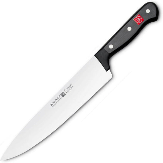WÜSTHOF Gourmet Chef’s Knife 20 cm – Precision German Blade, Black Handle