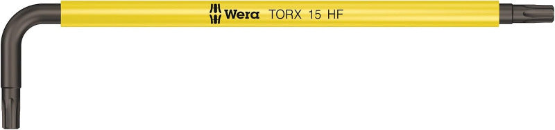 WERA 967/9 TX Multicolour HF‑1 Torx L‑Key Set – 9 Piece with Holding Function (05024179001)
