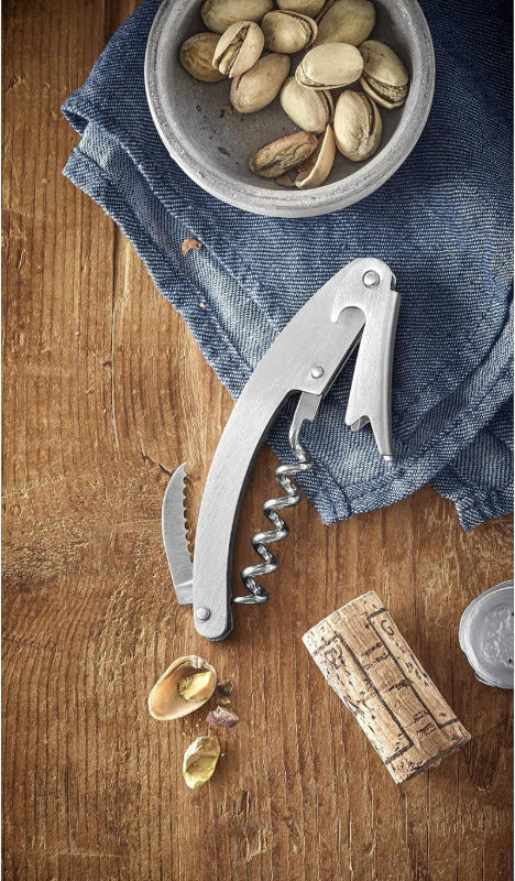 WMF Clever & More Waiter’s Corkscrew 10 cm – Cromargan® Brushed Stainless Steel