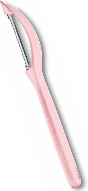 VICTORINOX Universal Swivel Peeler – Dual-Edged Serrated Blade for Fruits & Vegetables – Swiss Made – Limited Edition Cool Grey