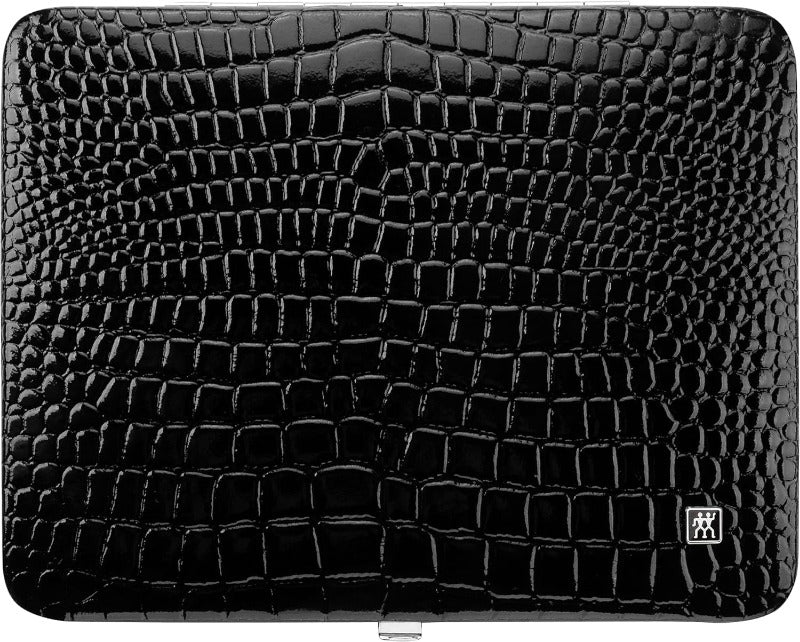 ZWILLING 10-Piece Manicure Set - Croco Edition, Black 
