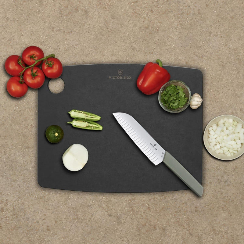 Victorinox Kitchen Series Cutting Board S – Durable, Dishwasher Safe & Knife-Friendly (Black)