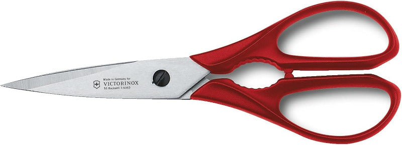 VICTORINOX Household Scissors – Stainless Steel, Black Handle