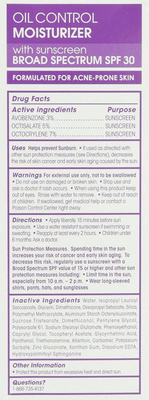 CETAPHIL DermaControl Oil Absorbing Moisturizer SPF 30 - 4 fl oz