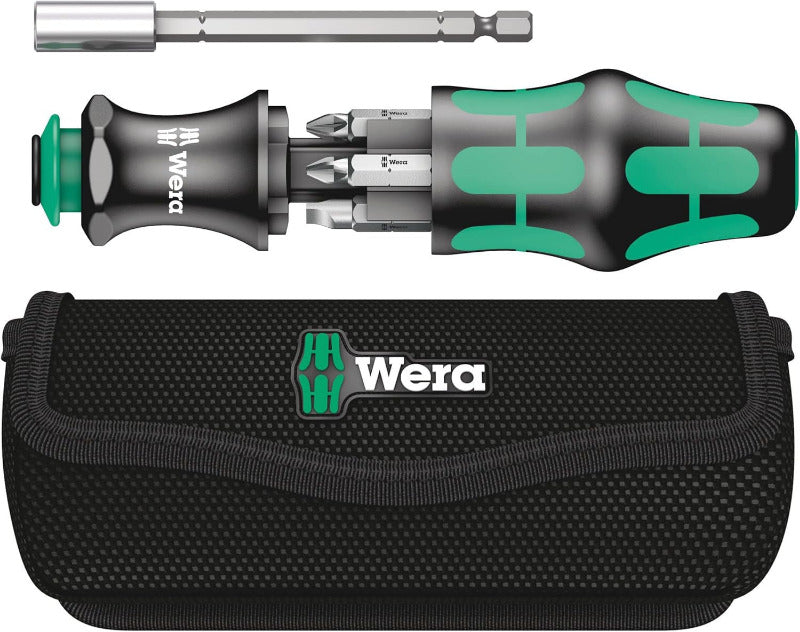 WERA Kraftform Kompakt 28 Set – 7-Piece Screwdriver Kit with Pouch | Wera 05134491001