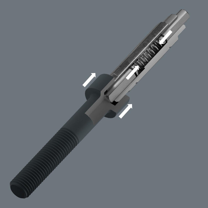 WERA 9506 SB 4‑in‑1 Hex Socket Bit – 3/4/5/6 mm, ¼″ Drive