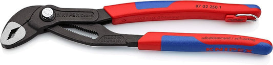 KNIPEX Cobra® High‑Tech Water Pump Pliers – 250 mm (87 02 250 T)
