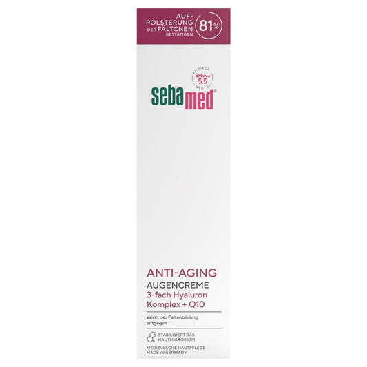 SEBAMED Q10 Anti-Aging Eye Cream | Anti-Wrinkle & Hydrating Eye Care