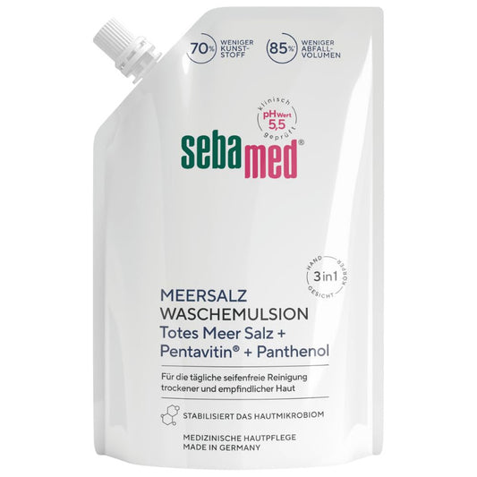 SEBAMED Mineral Sea Salt Wash Emulsion 400 ml – Refill Pouch