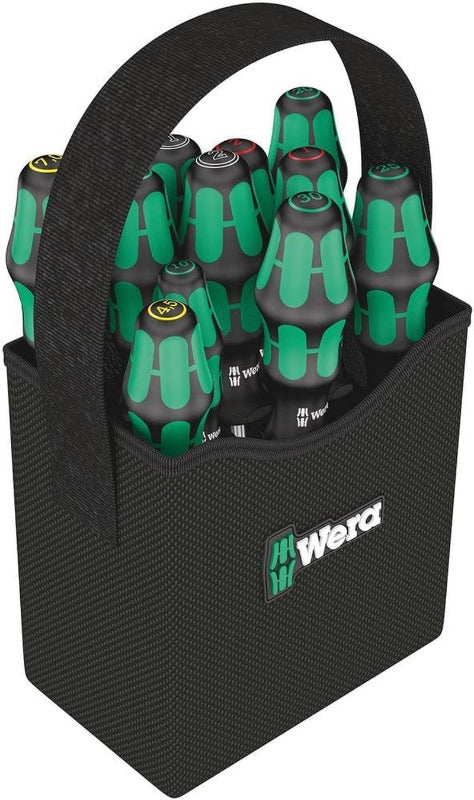WERA 2Go 4 Tool Quiver – 165 × 105 mm Compact Tool Caddy (05004353001)