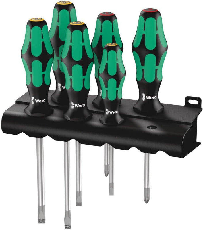 WERA 932/6 Kraftform Plus Screwdriver Set 05018282001