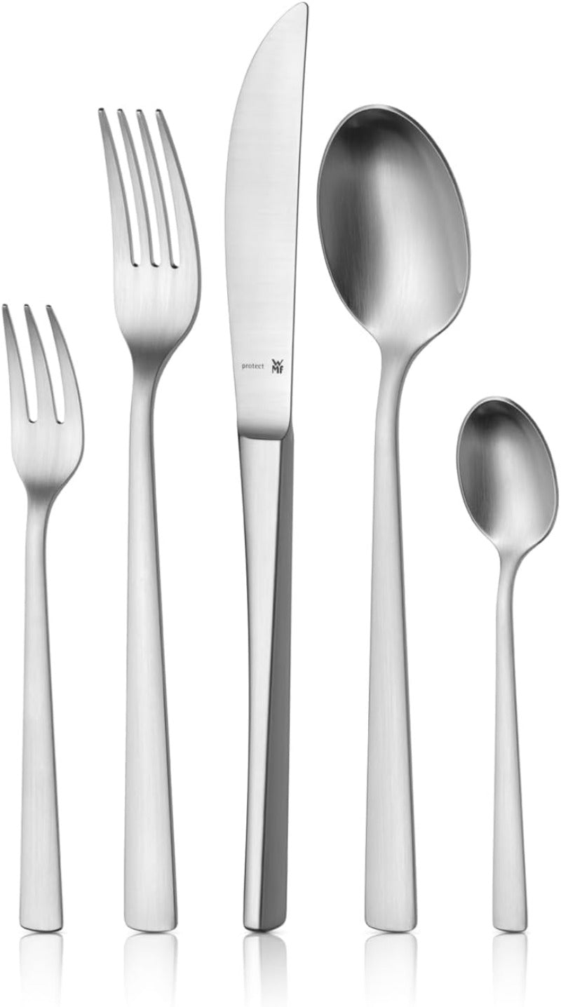 WMF Corvo Cutlery Set 30-Piece – For 6 People with Hollow Handle Knives