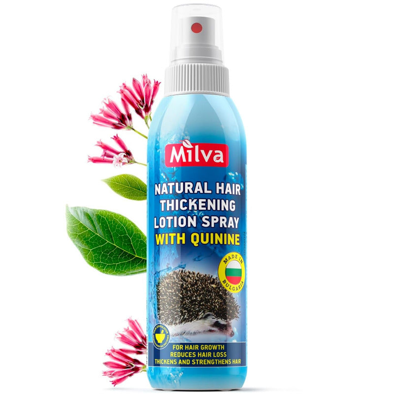 Milva Chinine Shampoo Gegen Haarausfall 500Ml | Für Besseres Haarwachstum, Haarausfall-Shampoo Für Männer Und Frauen, Haarwuchsmittel Haarshampoo Mit Chinin, Haarpflege Für Mehr-Haare Auf Dem Kopf