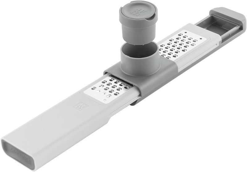 ZWILLING Z-Cut Fine Grater – Dual-Direction, Stainless Steel Blade, Grey