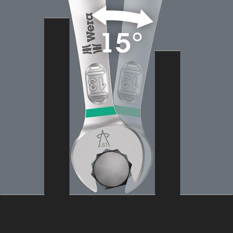 WERA 6003 Joker Combination Wrench – 7 x 110 mm