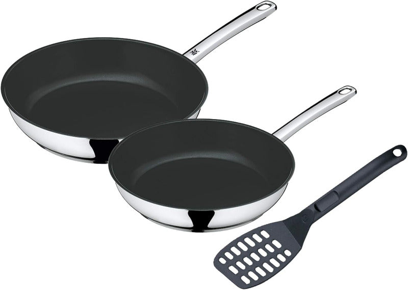 WMF Devil Frying Pan Set – 24 cm & 28 cm Induction-Ready and Oven-Safe